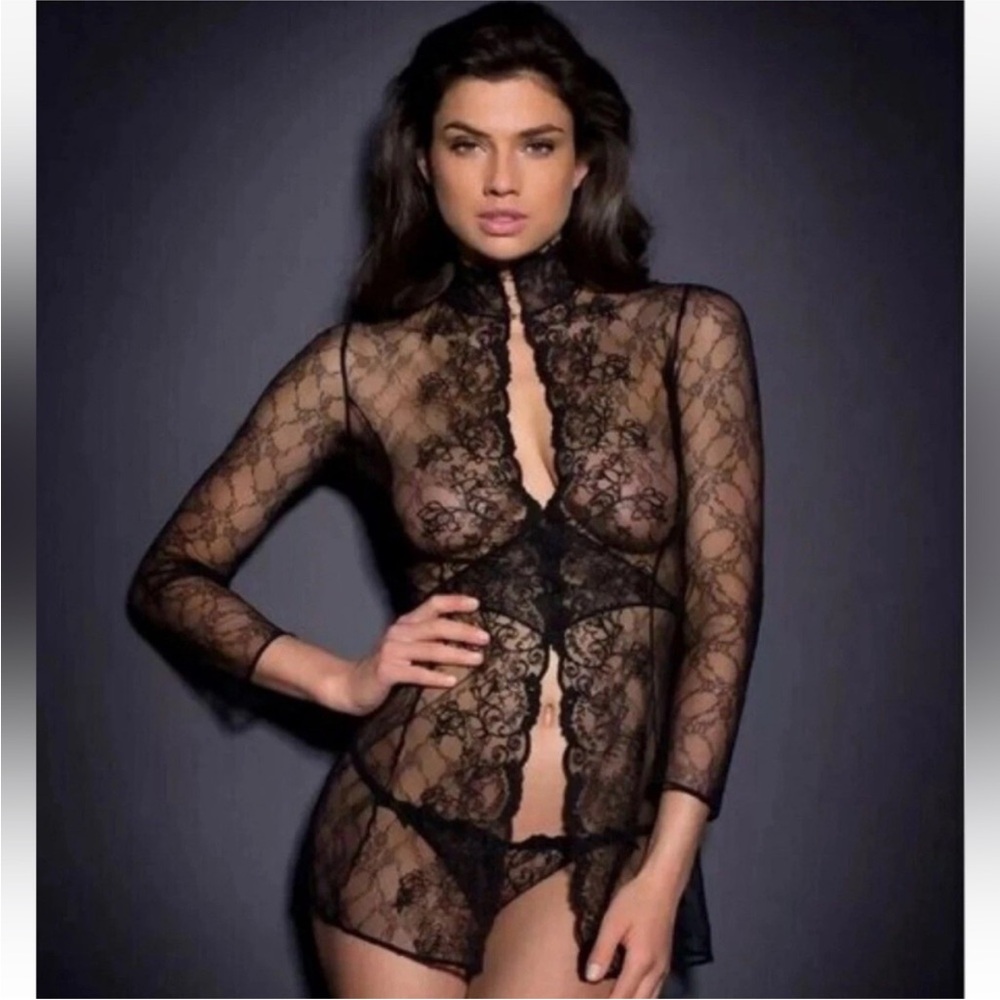 NWT Agent Provocateur Black Lace Lingerie